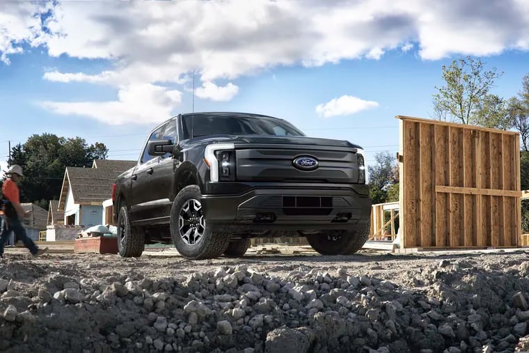 This photo provided by Ford Motor Co., shows the coming 2022 Ford F-150 Lightning, which is part of a new generation of emerging electric vehicles.