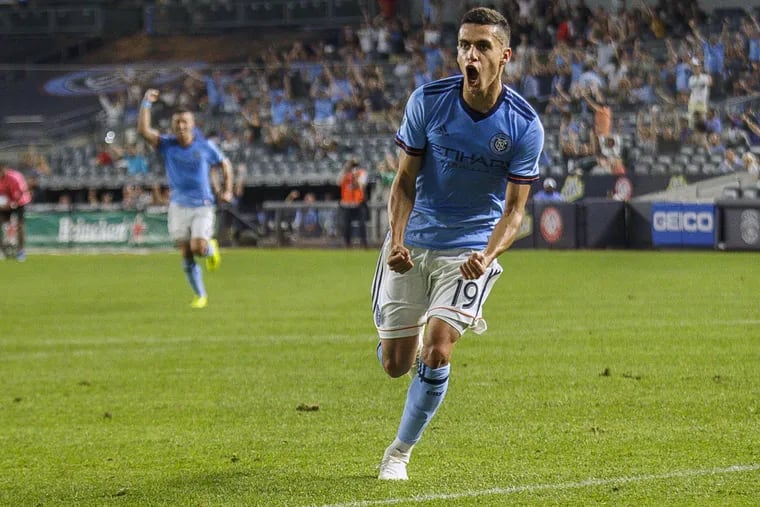 New York City FC's Jesus Medina wrought havoc on the Union on Sunday, in part because the Union let him.