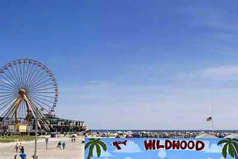 Wildwood got the nod as the state's best beach.