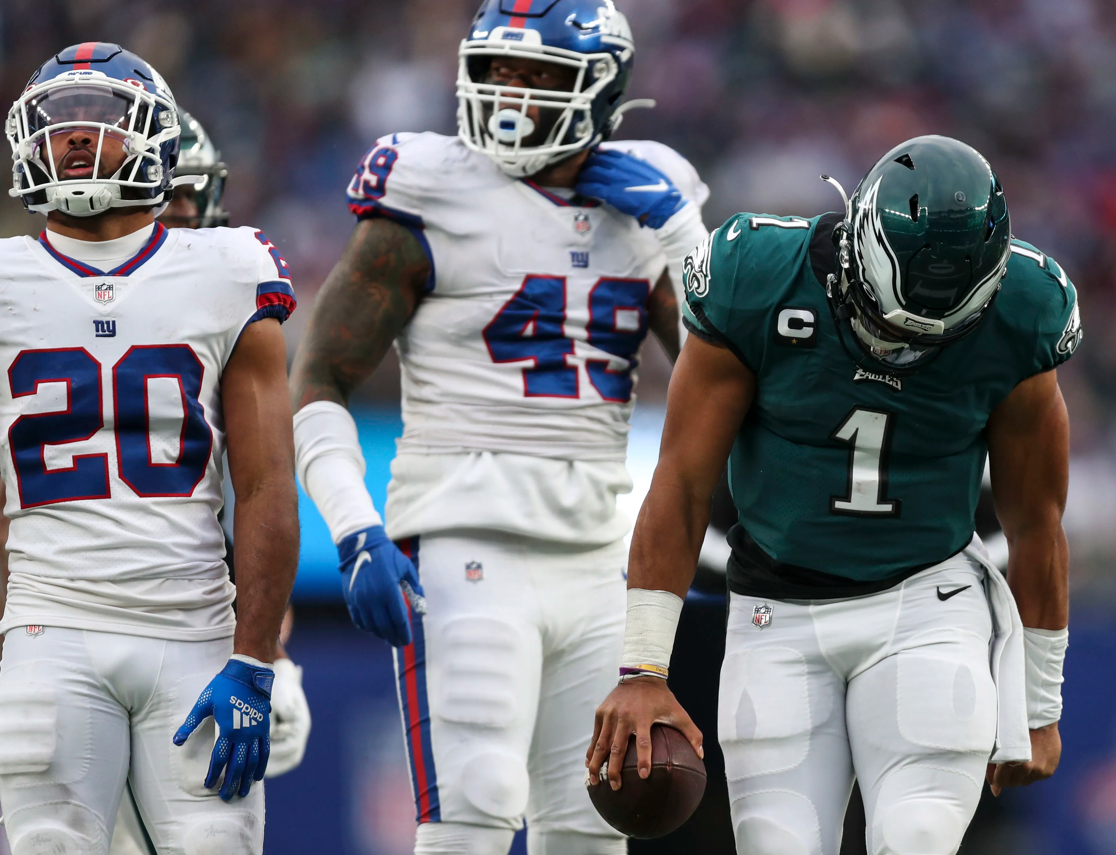 Photos from Philadelphia Eagles 13-7 loss to New York Giants — NFL