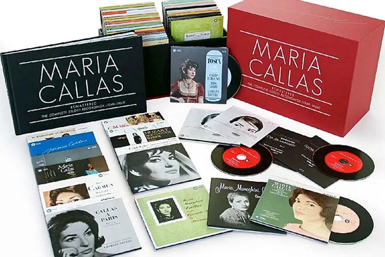 'Maria Callas Complete Studio Recordings,' a 69-disc set from EMI Classics.