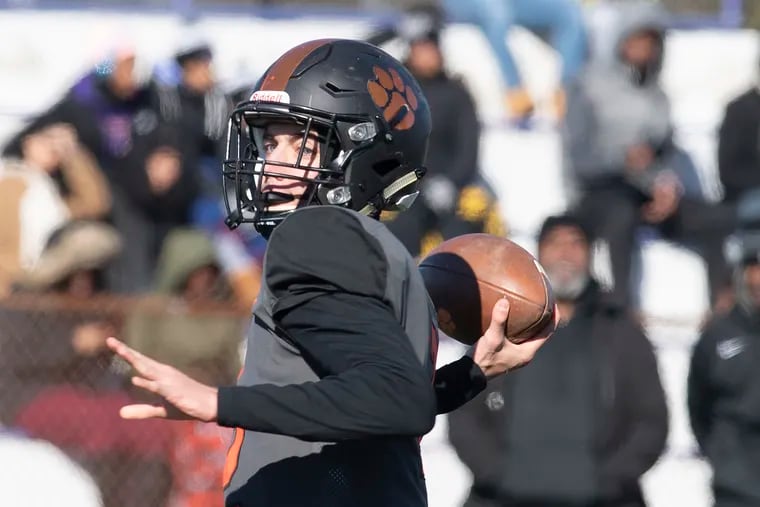 Woodrow Wilson's Nick Kargman set the South Jersey record for passing yards in a season with 3,963.