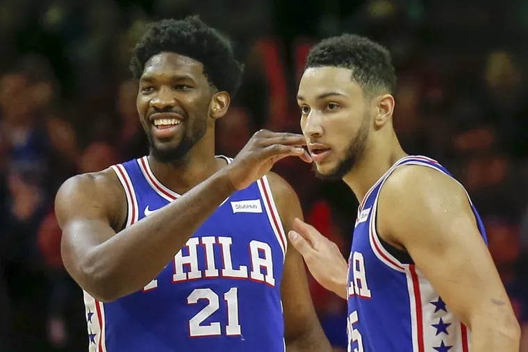 Joel Embiid and Ben Simmons, are big hits here in China.