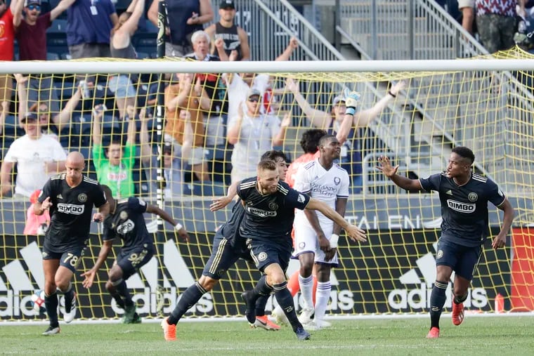 Union forward Sergio Santos (right) hasn’t scored in six games, and has come off the bench in the last three. Just as worryingly, he has only recorded more than two shots in one game this year.