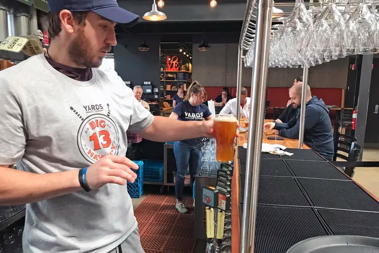 Flyers center Kevin Hayes holds a beer named in his honor: Big Hayes-y 13.