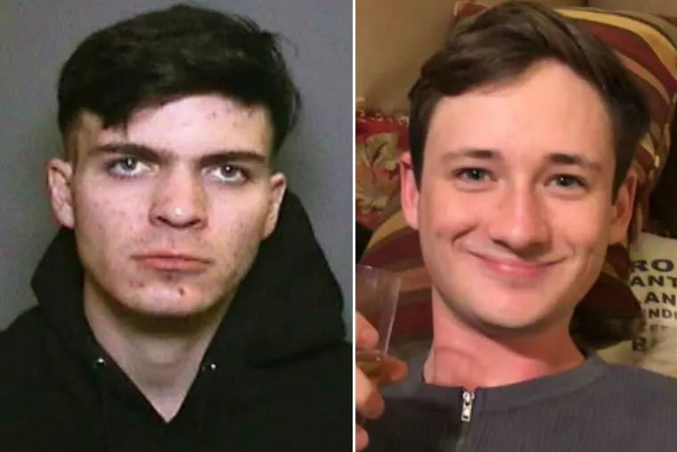 Samuel Lincoln Woodward, left, is charged with killing Blaze Bernstein