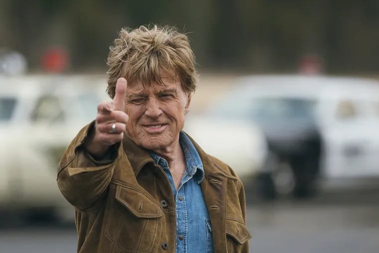 Robert Redford in a scene from the film, 'The Old Man and the Gun.'