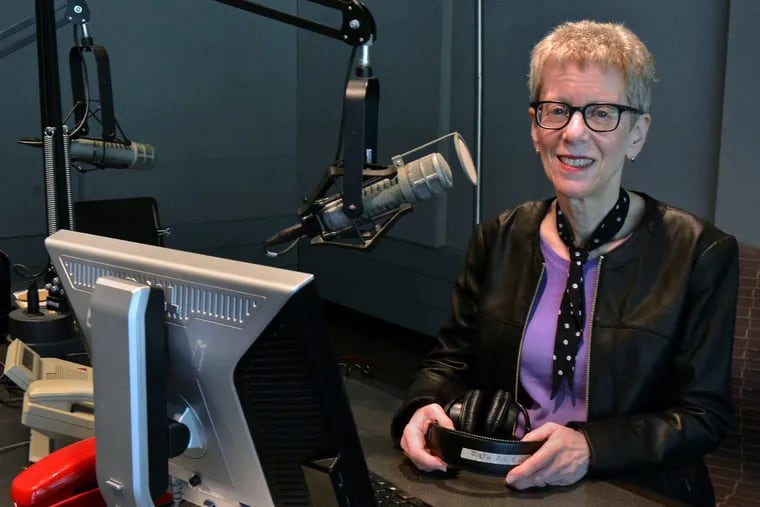 Host/Co-Executive Producer of the radio program “Fresh Air with Terry Gross” in her WHYY-FM studio.