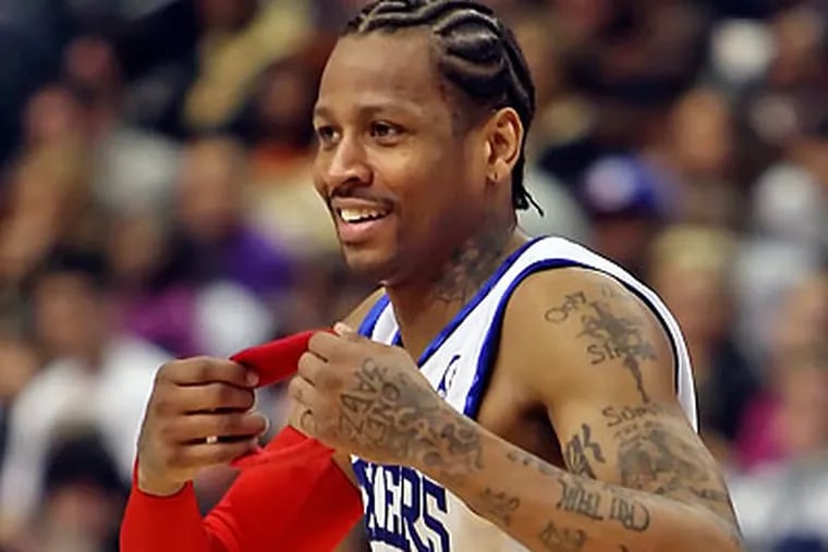 Allen Iverson posted on Twitter that he wants to return to the NBA. (Ron Cortes/Staff Photographer)