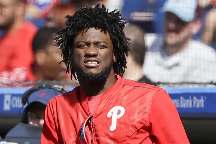 Odubel Herrera’s imminent return from the disabled list is a good thing for the Phillies. YONG KIM / Staff Photographer