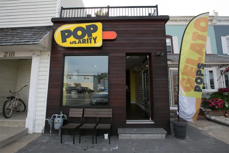 Popularity Pops is a relatively new biz in Beach Haven that specializes in gelato Popsicles, offering a bunch of imaginative flavors and old standbys.