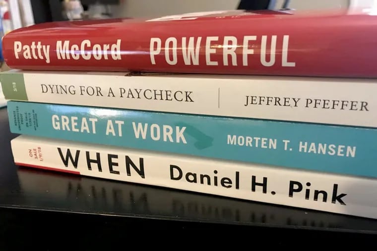 Some of Jena McGregor's recommended books on leadership to read in 2018.