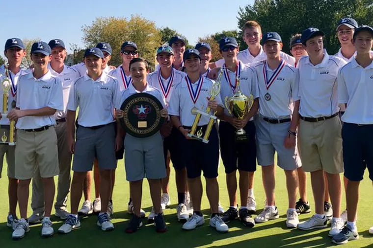 The La Salle golf team shot a 460 on Tuesday to win its 17th Catholic League title since 2000.