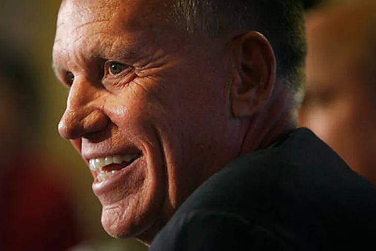 Over 60 percent of fans said they were optimistic or very optimistic about Doug Collins. (Alejandro A. Alvarez/Staff Photographer)