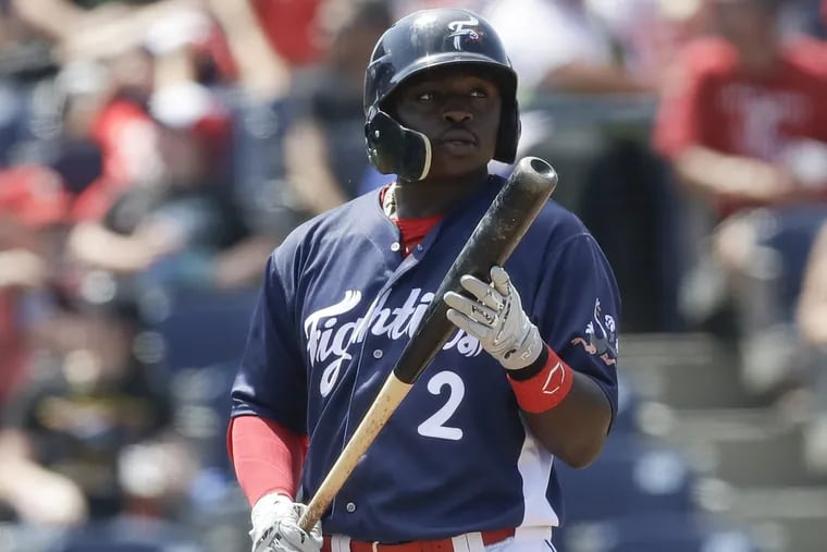 Cornelius Randolph suffered a brutal first three months, then an excellent last two, for the Reading Fightin Phils.