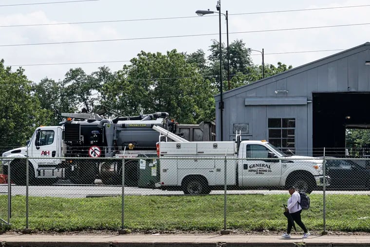 General Asphalt Paving Co., on Krewstown Road in Philadelphia, was accused in 2021 of setting up a shell subcontractor to circumvent the city's anti-discrimination contracting requirements.
