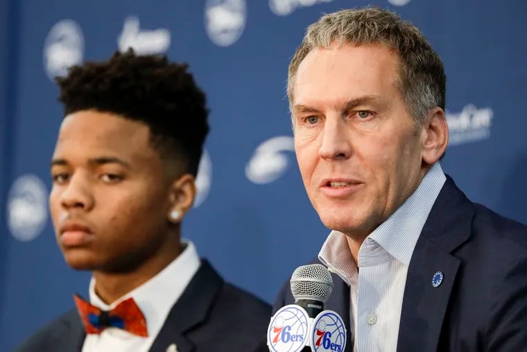 Bryan Colangelo will be ridiculed in Philadelphia for how he left, but he will be remembered for trading up to draft Markelle Fultz.