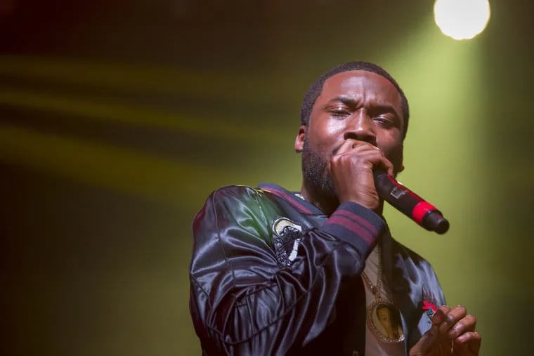 Meek Mill performs at the Fillmore in Northern Liberties for a private show presented by Jay-Z's Jay-Z’s streaming service Tidal July 24, 2017.