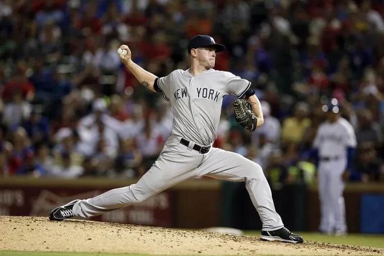 Five years after he pitched for manager Joe Girardi with the New York Yankees, Caleb Cotham has been hired as Girardi's pitching coach with the Phillies.