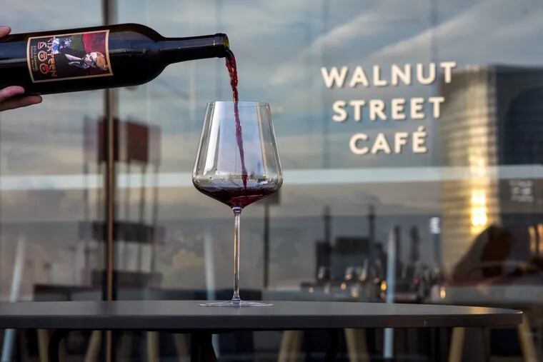 Walnut Street Cafe has helped solidify the city’s reputation among wine fanciers.