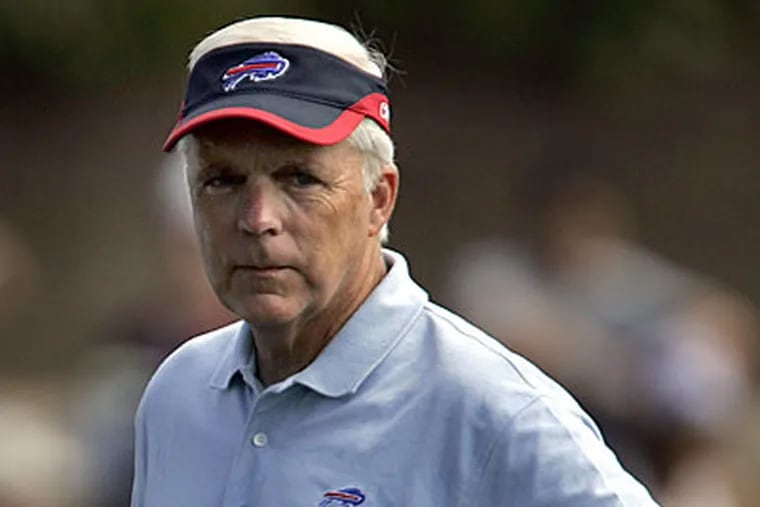 Tom Donahoe, fired by the Bills in 2005, was hired by the Eagles in 2012 as a personnel advisor.