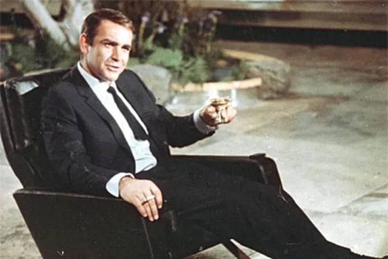 Actor Sean Connery was the first to portray James Bond on film. He's shown during the filming of &quot;You Only Live Twice&quot; in Tokyo, in 1966.