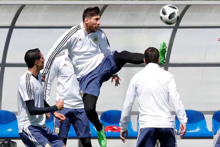 Lionel Messi is set to make his 2018 World Cup debut in Argentina's game against Iceland.