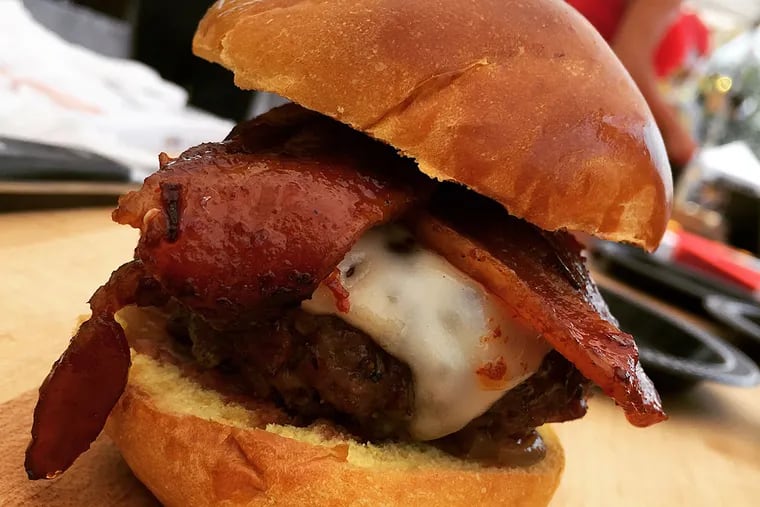 Pineville Tavern’s Million $ Burger impressed the 2016 Burger Brawl judges.