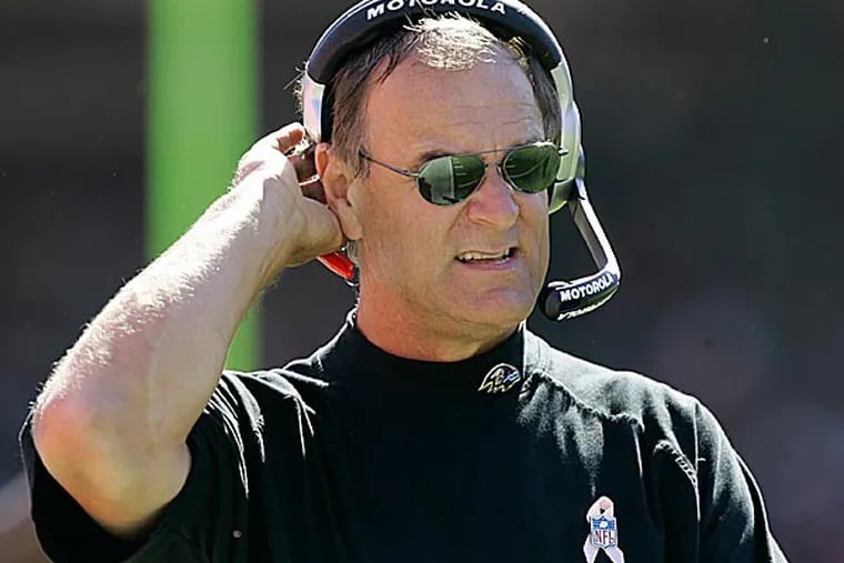 The search didn't gain much luster Sunday when it was reported that the Birds had interviewed former Ravens coach Brian Billick last Monday, and that they consider him among the leading candidates. (Marcio Jose Sanchez/AP file photo)