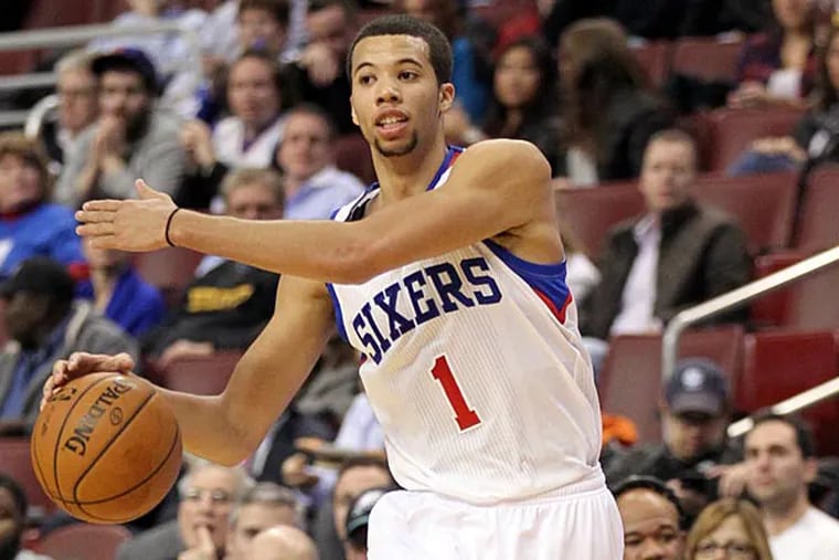 The Sixers' Michael Carter-Williams (Yong Kim/Staff Photographer)