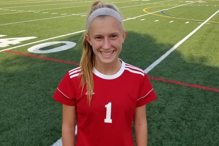 Sydney Farnham scored two goals in the Haddon Township's 7-0 win over Lindenwold on Tuesday.