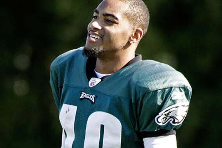 DeSean Jackson cleared his concussion testing after visiting with an independent specialist. (Elizabeth Robertson/Staff Photographer)