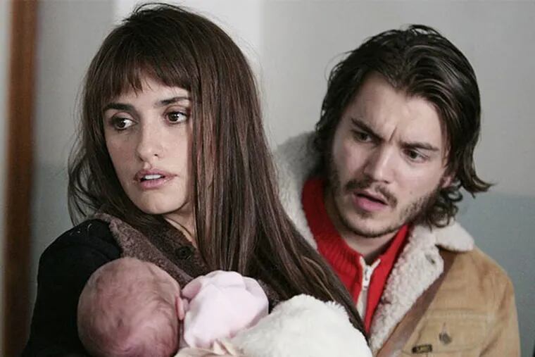 Pen&#0233;lope Cruz stars with Emile Hirsch in director Sergio Castellitto's adaptation of the novel &quot;Twice Born&quot; by his wife, Margaret Mazzantini.