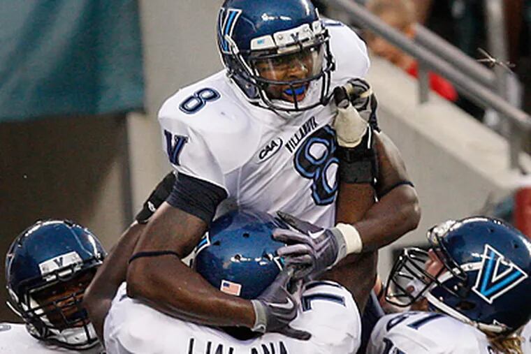 Villanova football is considering joining the Big East conference. (Ron Cortes / Staff Photographer)