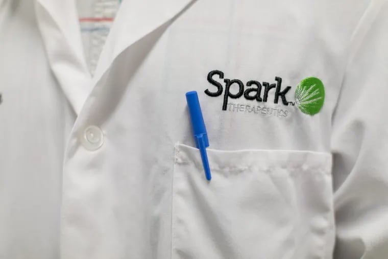 Spark Therapeutics is a University City biotech company cofounded by researchers at Children's Hospital of Philadelphia.