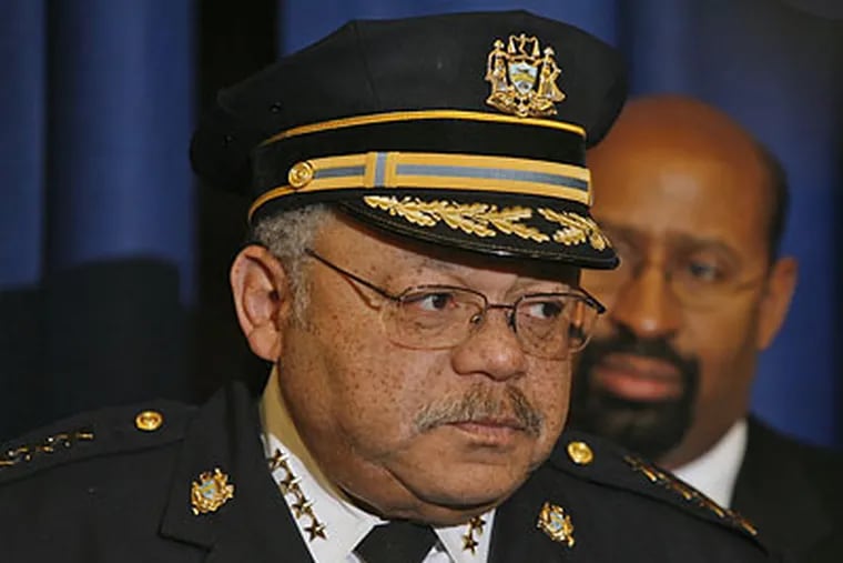 "We have too many people injured on duty," Police Commissioner Charles Ramsey said at a recent meeting of city leaders. (Alejandro A. Alvarez/Staff file photo)
