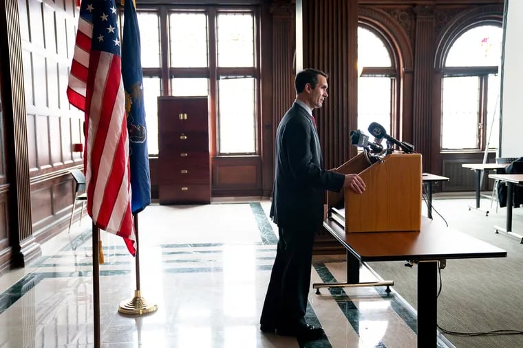 State Auditor General Eugene DePasquale, shown in this file photo, says the state should stop administering Keystone Exams and replace the tests with the SAT or ACT.