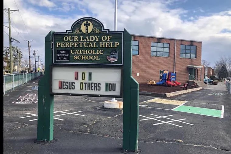 The Diocese of Trenton plans to close Our Lady of Perpetual Help Catholic School in Maple Shade, along with the Pope John Paul II Regional School in Willingboro  due to declining enrollment and fiscal problems.