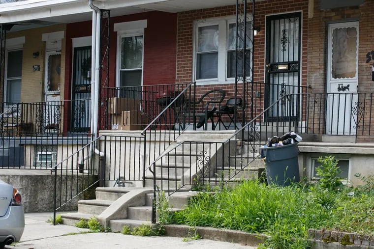 The 5200 hundred block of Rodman Street, in West Philadelphia, where multiple gunshots were fired early this morning, Thursday, July 12, 2018. six individuals were shot and one was killed in Philadelphia in a little over an hour.