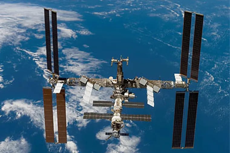 The space station will go from a three-bedroom, one-bath house with kitchenette to a five-bedroom, two-bath house with two kitchenettes and the latest gizmos NASA has to offer. (Photo courtesy of NASA/MCT)