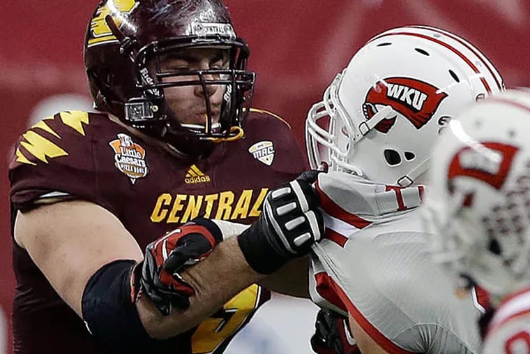 Central Michigan tackle Eric Fisher.