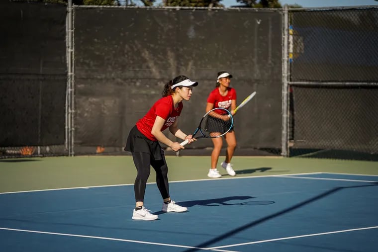 Temple doubles partners Jamie Wei and Maiko Uchijima were 25th in the country in the most recent ITA rankings.