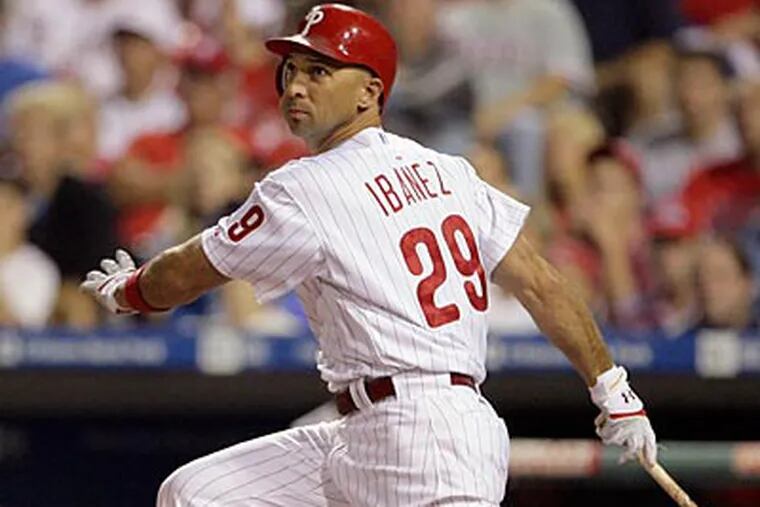 Raul Ibanez has shown a strong work ethic this offseason. (Yong Kim/Staff File Photo)