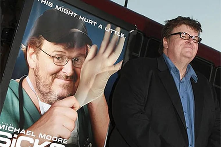 Michael Moore in 2007, when "Sicko" was released.