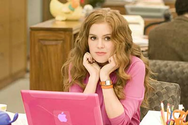 "Confessions of a Shopaholic" stars Isla Fisher as a shopping junkie.