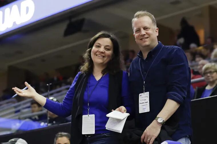“Hey, Josh: I’m sorry!” Inquirer columnist Maria Panaritis says it’s time to apologize to Sixers owner Josh Harris. She tried to do just that at the team’s last regular season game Wednesday, which she watched with her husband, I.J. Hines.