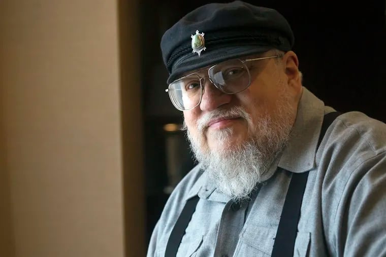 George R.R. Martin, author of the popular book series "A Song of Ice and Fire," poses in Toronto. The author whose work was adapted into the HBO’s series "Game of Thrones," which drew a record-setting numbers of viewers for its finale on Sunday, May 19, 2019, says it’s “been a wild ride.” Martin wrote on Monday, May 20 that it “was an ending, but it was also a beginning.”