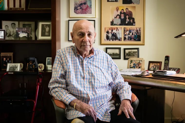 Daniel Belsky, 90, a retired doctor who used to treat patients who came to the ER for help after a botched abortion in pre-Roe days, in May.