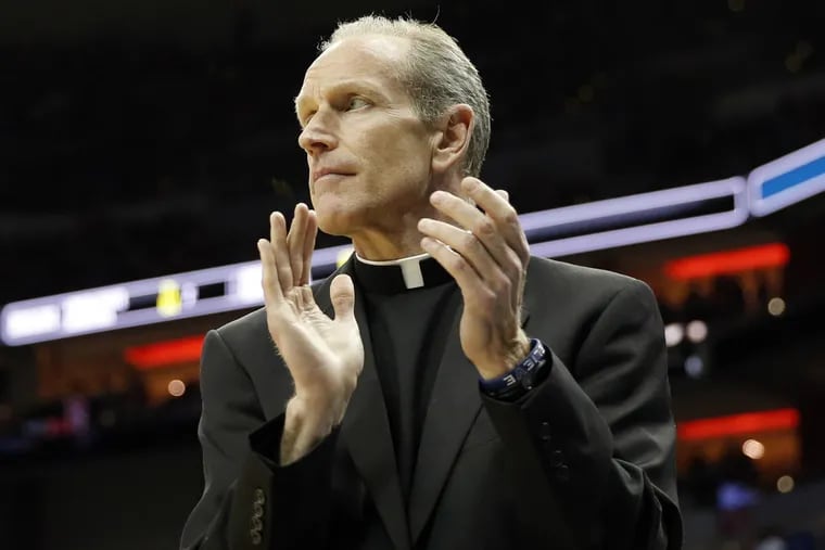 Father Rob Hagan is more than an associate athletic director for Villanova sports.