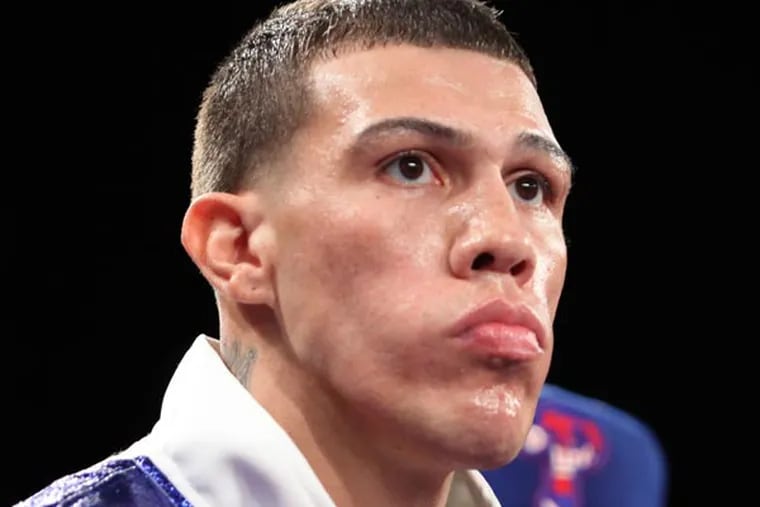 Gabriel Rosado has had lingering issues with his eye that contributed to his loss Saturday night. (Gregory Payan/AP file)
